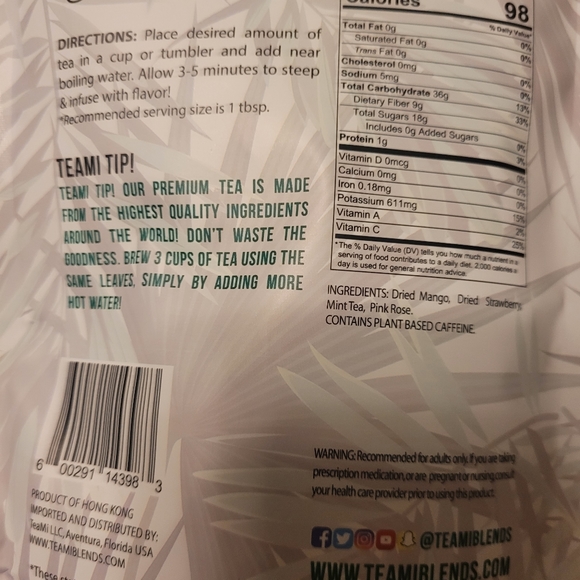 Teami Refresh Tea - Picture 3 of 3